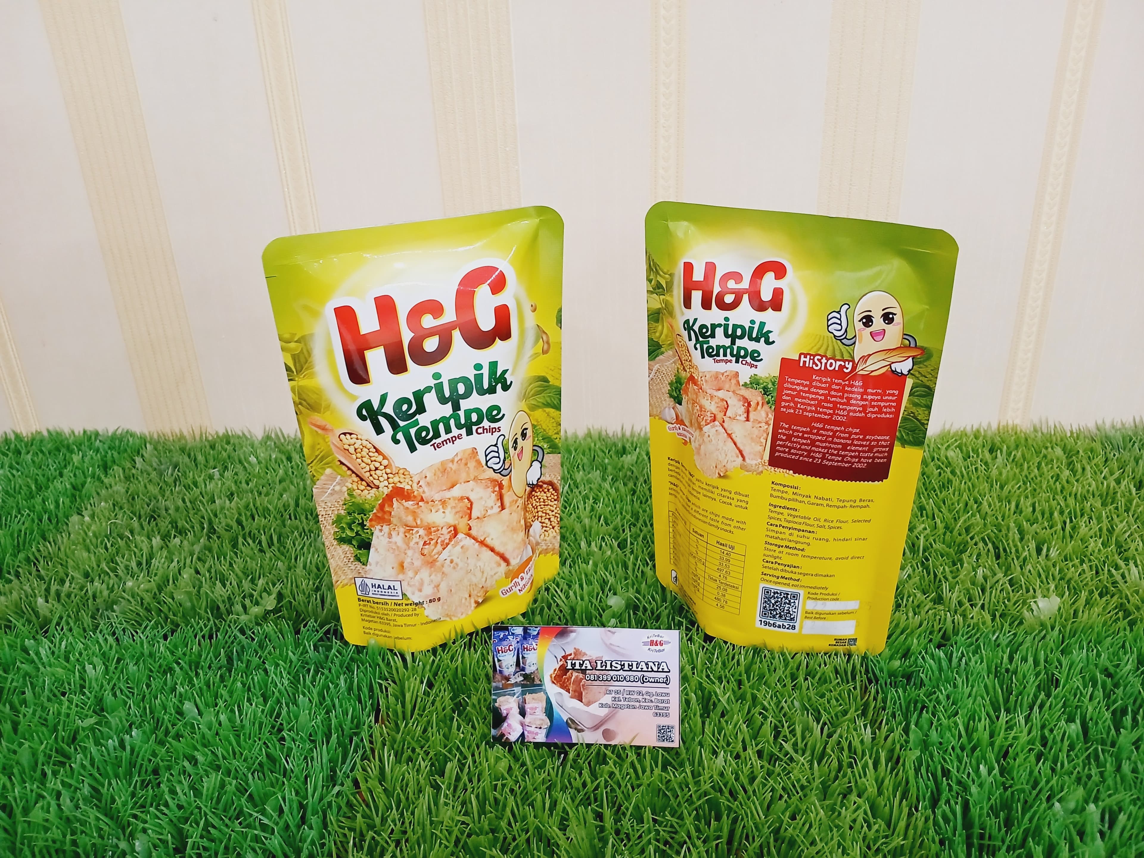 .Keripik tempe H&G 2