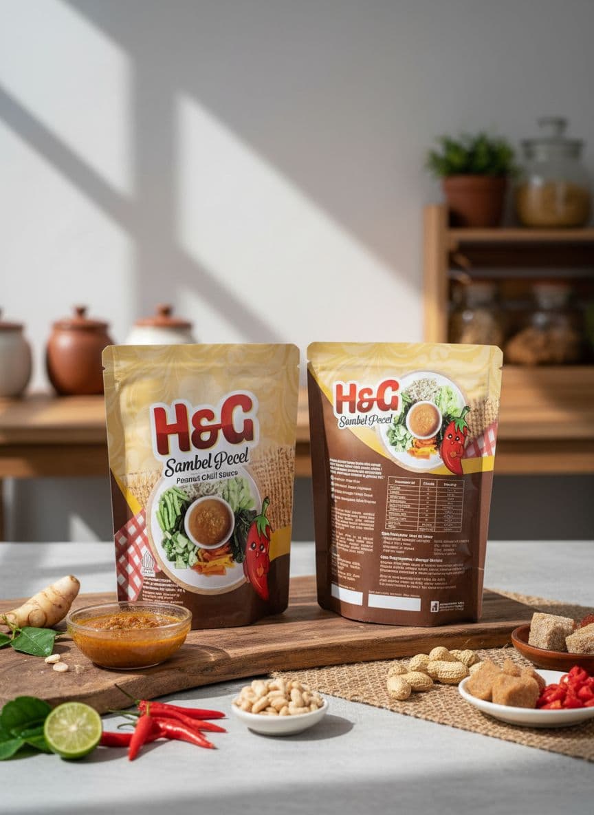 .Keripik tempe H&G 5