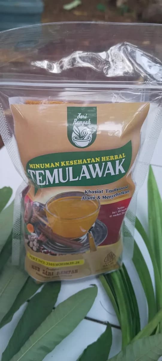 Minuman Herbal Temulawak Instan