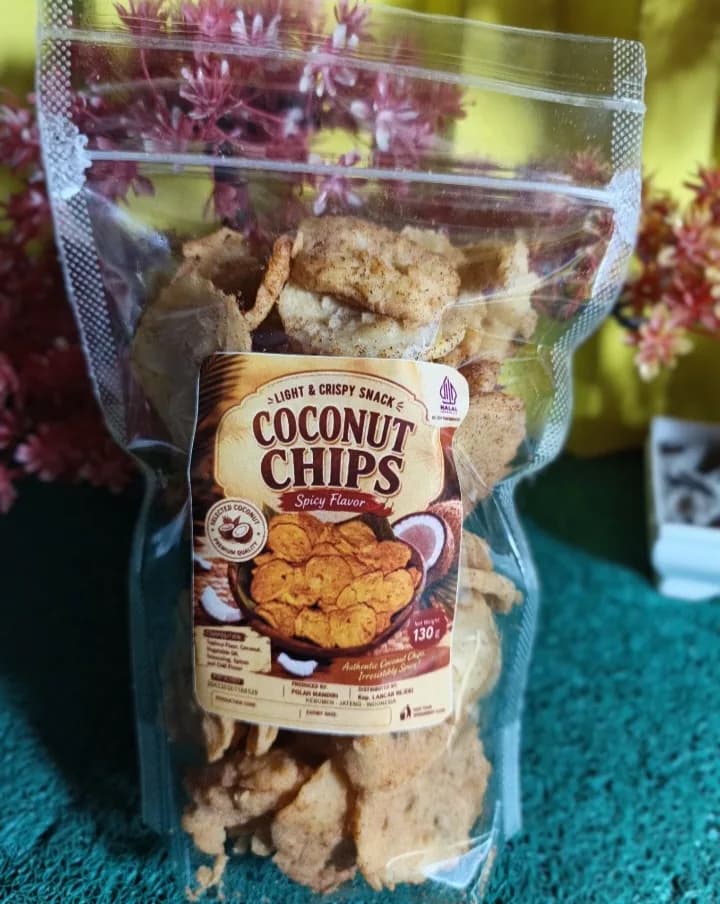 Cemilan kripik kelapa 2